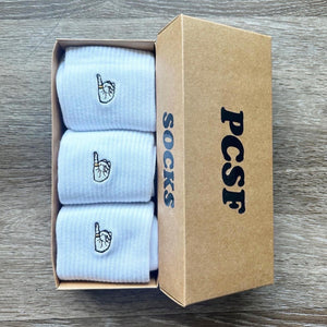 3Pack Socks In A Box