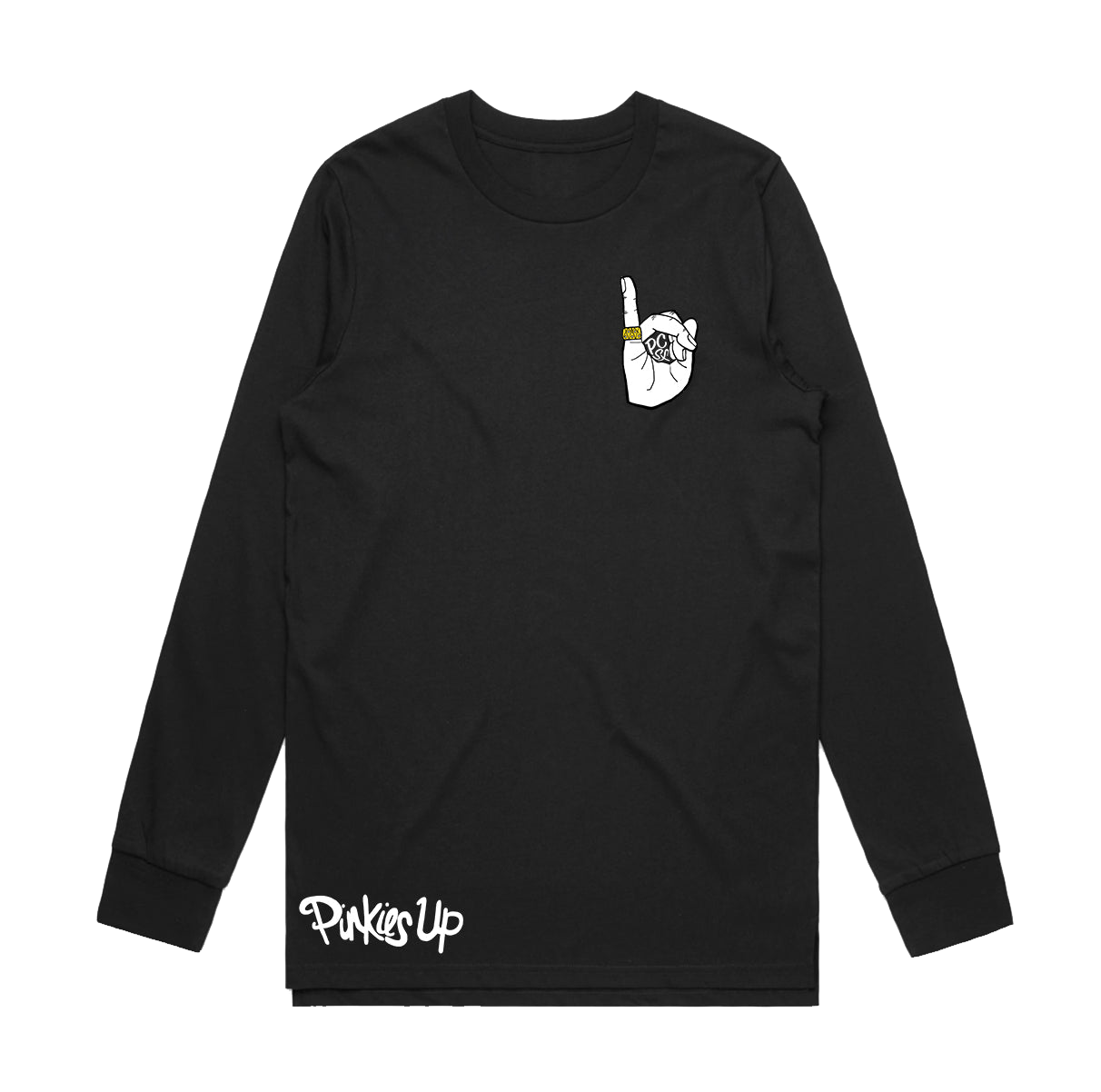 "Pinkies Up" Long Sleeve