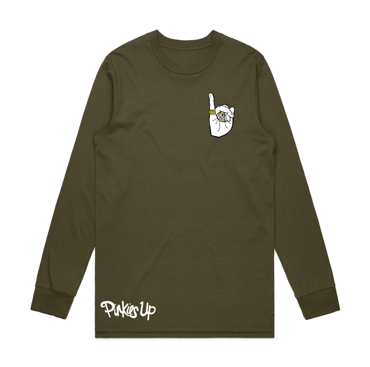 "Pinkies Up" Long Sleeve