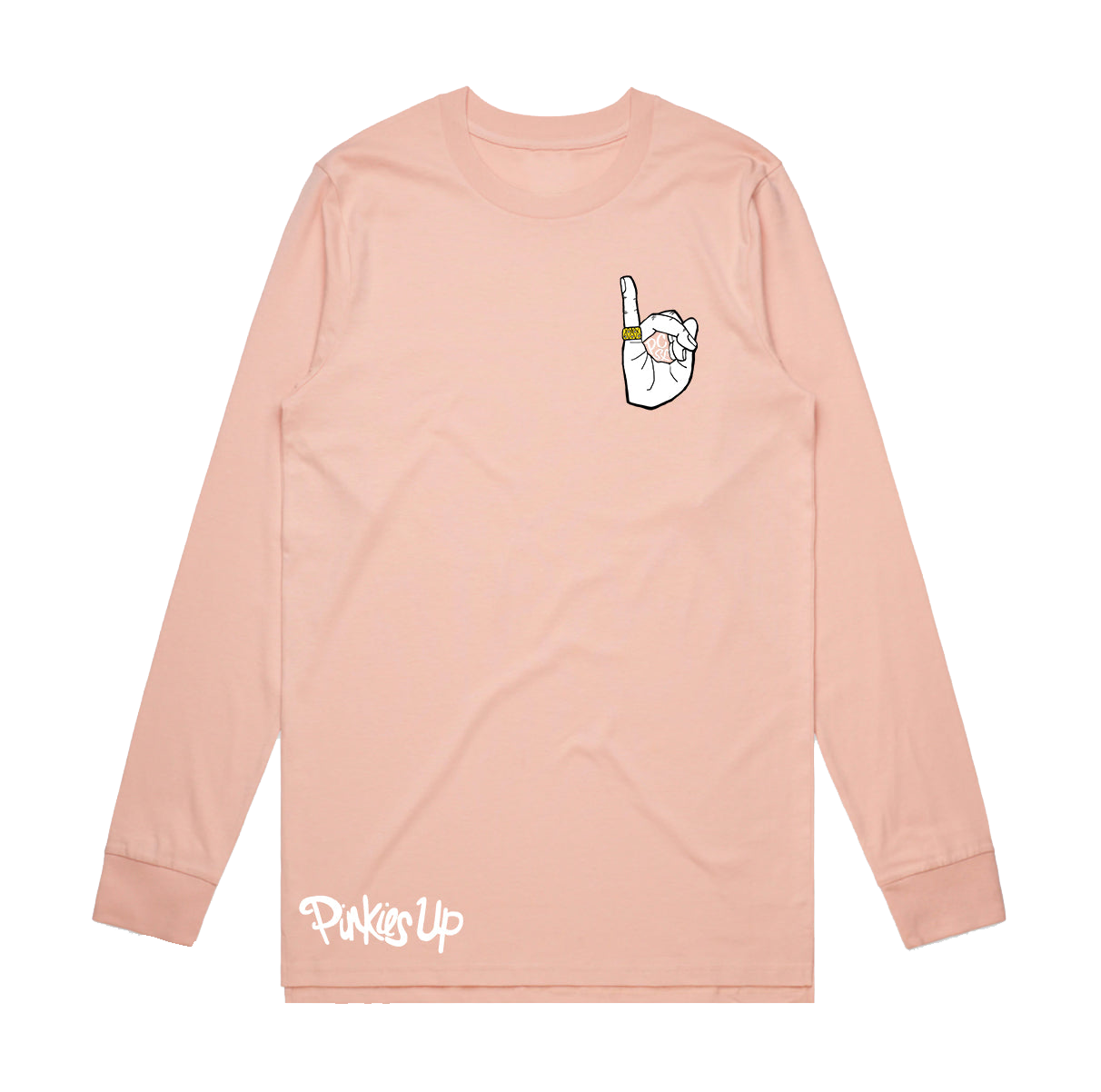 "Pinkies Up" Long Sleeve