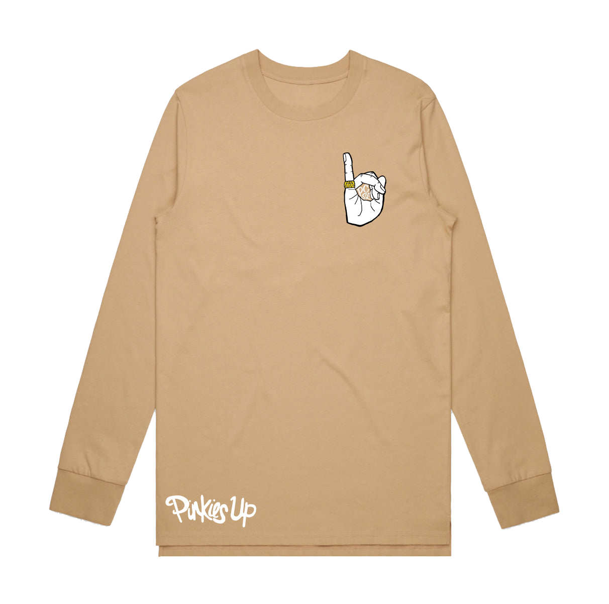 "Pinkies Up" Long Sleeve